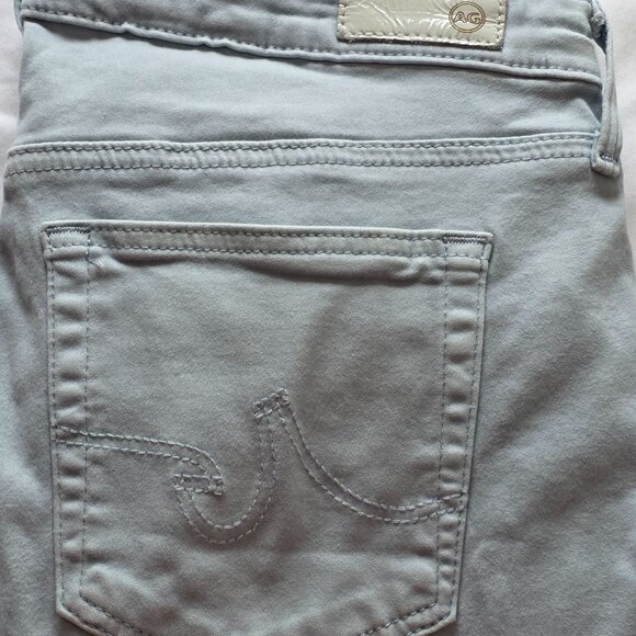 AG Adriano Goldschmied Prima Crop Cigarette Jeans Women's Blue Size 29 Stretch - Picture 6 of 11